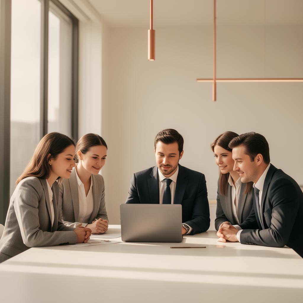 Équipe Apollo Web collaborant sur un projet digital